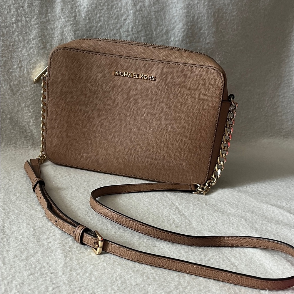 Michael Kors Tan Crossbody Bag